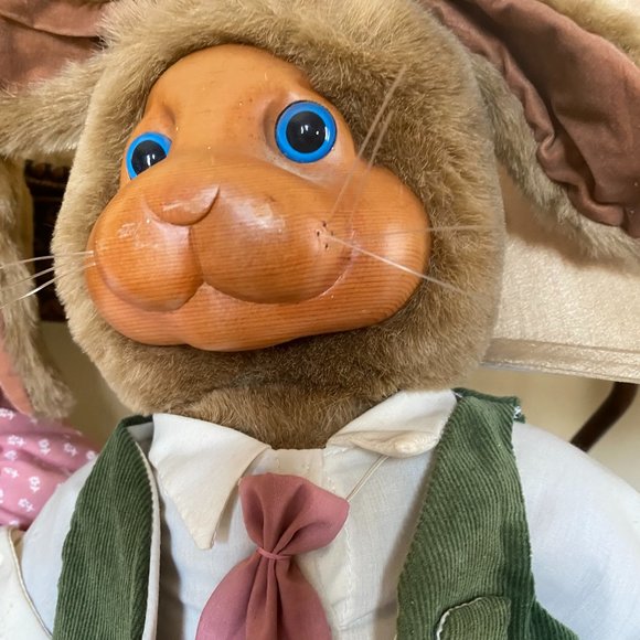 Robert Raikes Toys Robert Raikes Signed Nickleby Family Rabbits 4